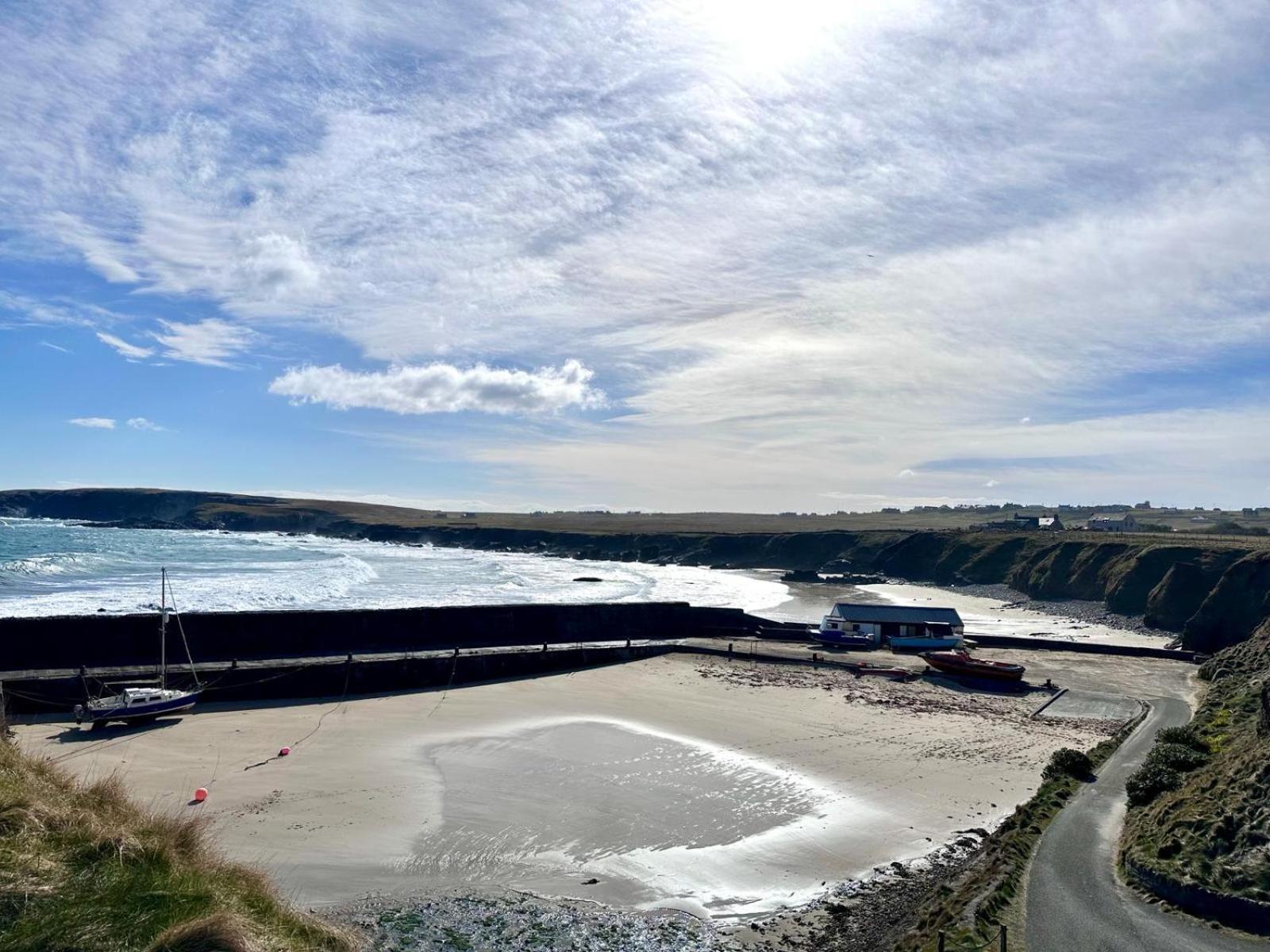 Modern Refurbished Church Nr Butt Of Lewis Beaches Port of Ness Екстериор снимка
